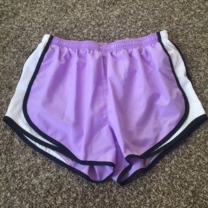 Lilac purple Nike shorts